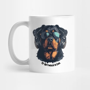 Cool Dogs - Sounds and Shade - Rottweiler Mug